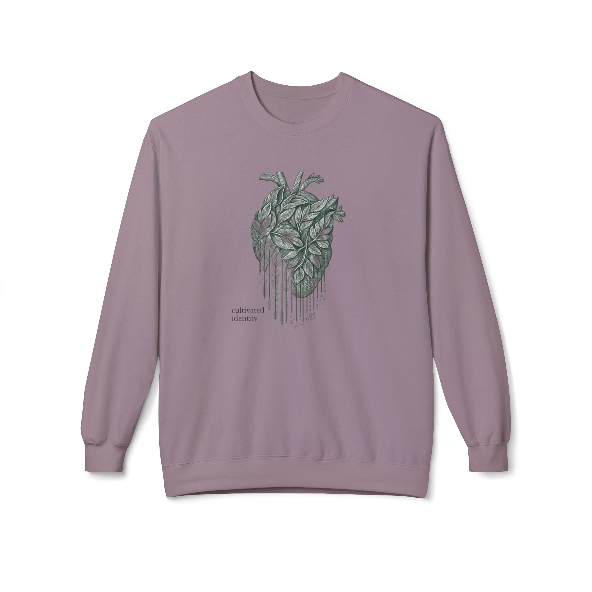 Botanical Anatomical Heart Sweatshirt medical professional style hoodie