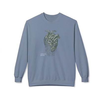 Botanical Anatomical Heart Sweatshirt unique doctor appreciation gift