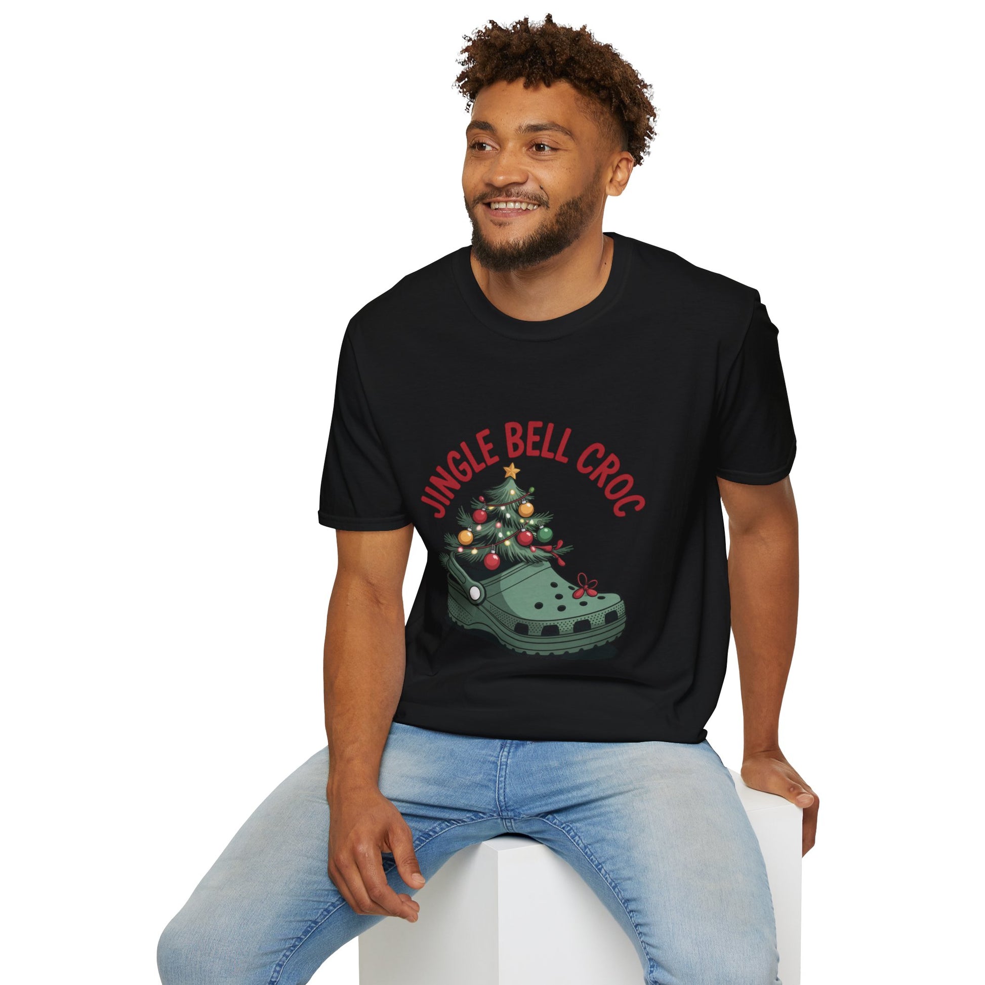 Jingle Bell Croc T-Shirt Art of Medicine holiday apparel