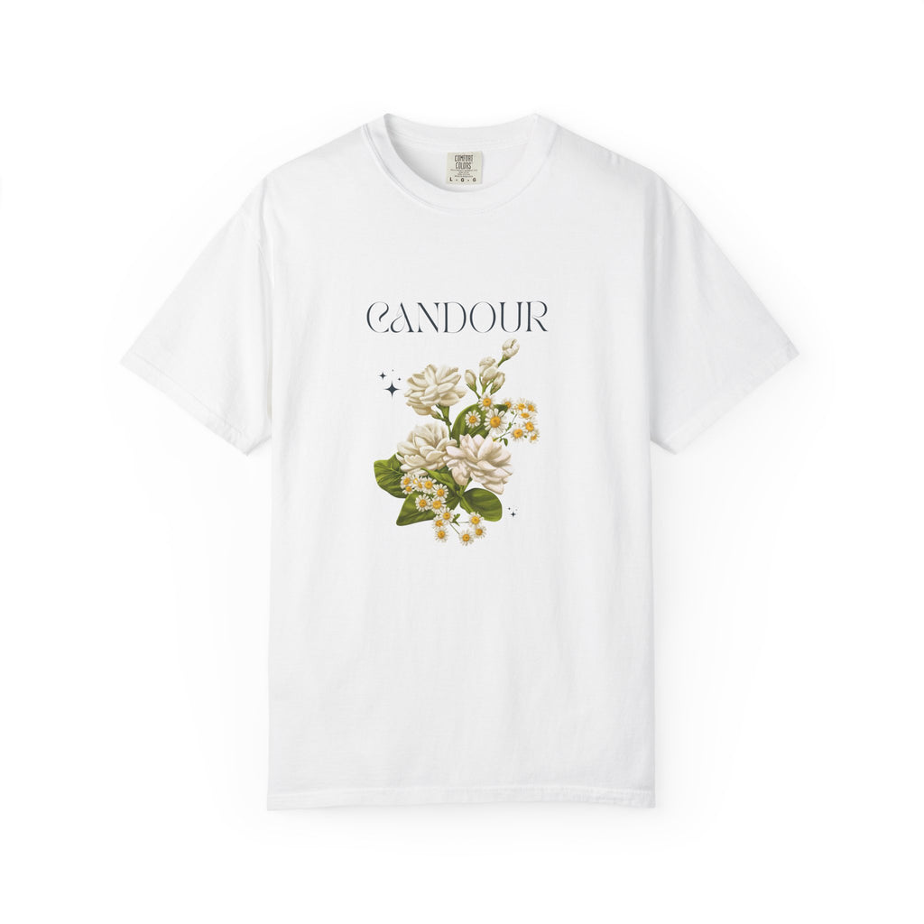Candour Floral T-Shirt unique healthcare milestone shirt