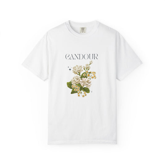 Candour Floral T-Shirt unique healthcare milestone shirt