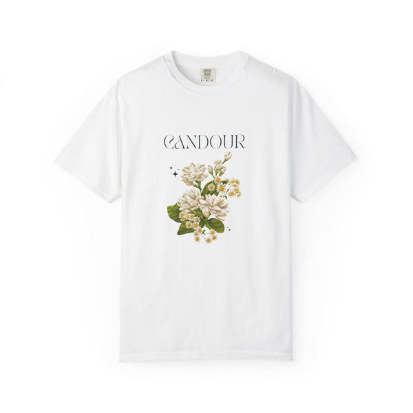 Candour Floral T-Shirt unique healthcare milestone shirt