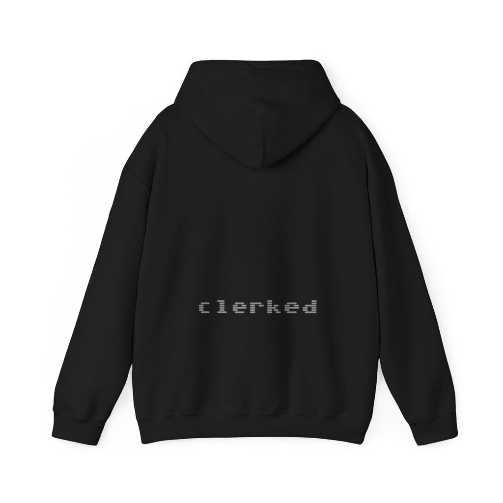 Anatomical Heart Floral Clerked Hoodie
