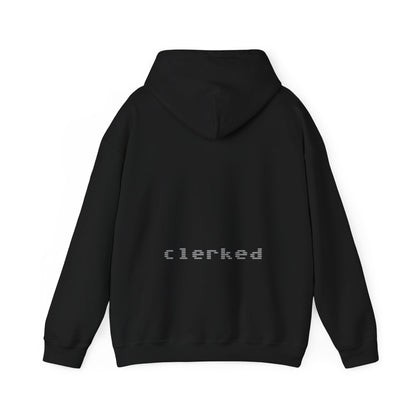 Anatomical Heart Floral Clerked Hoodie