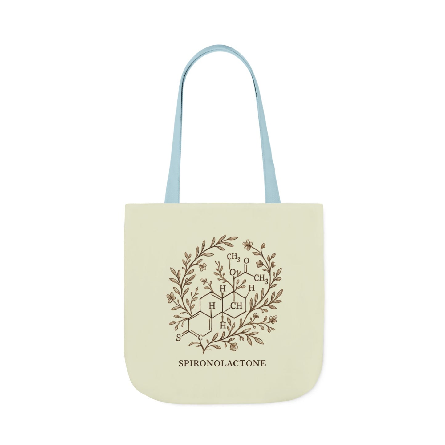 Spironolactone Botanical Canvas Tote