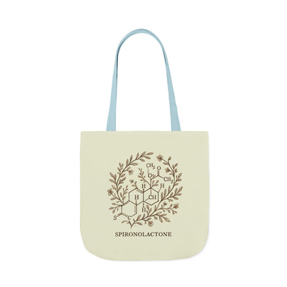 Spironolactone Botanical Canvas Tote