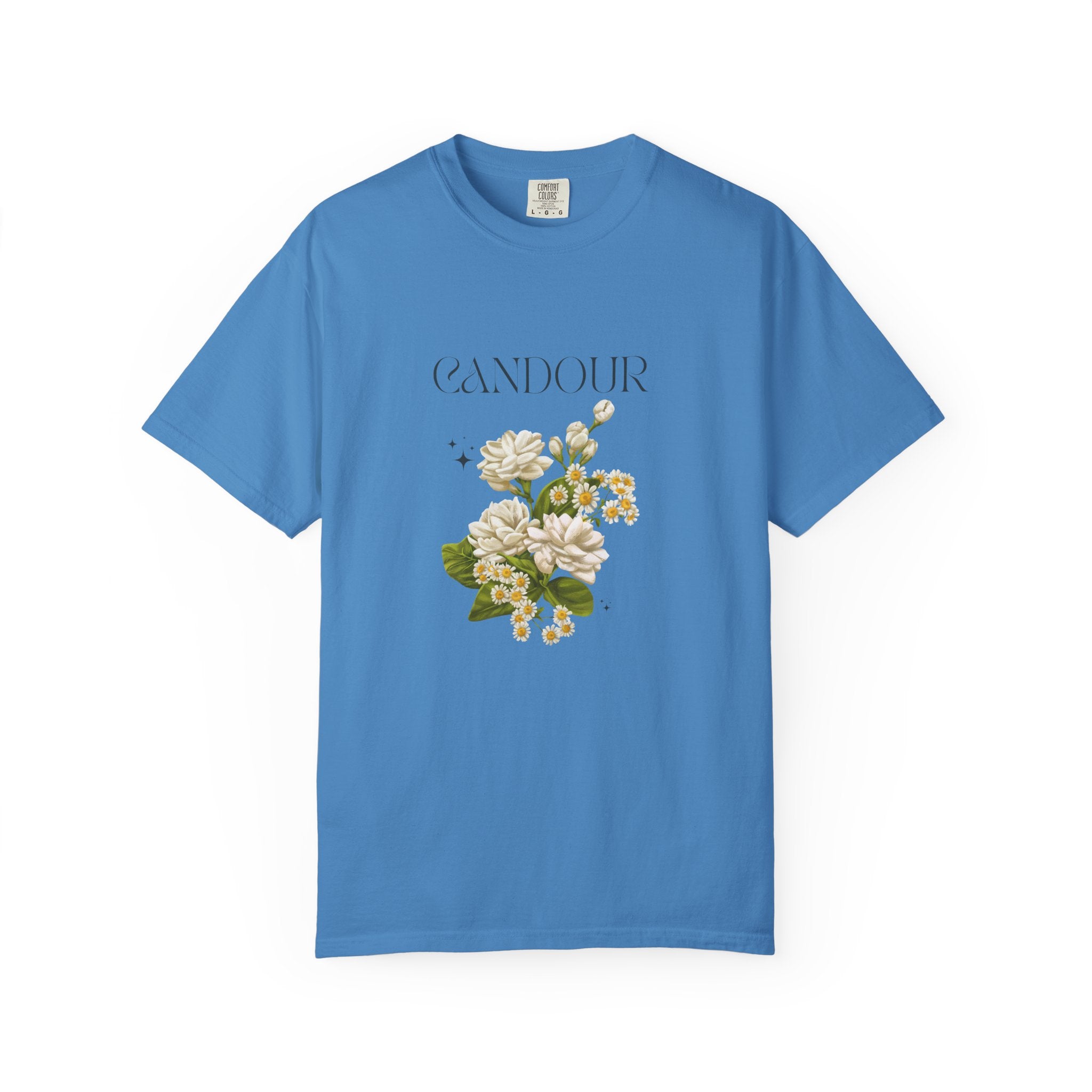 Candour Floral T-Shirt unique medical illustration apparel