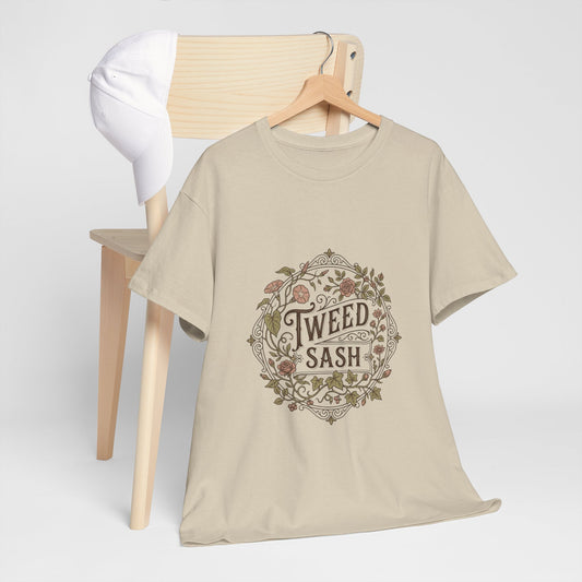 'Tweed Sash' Tee Shirt