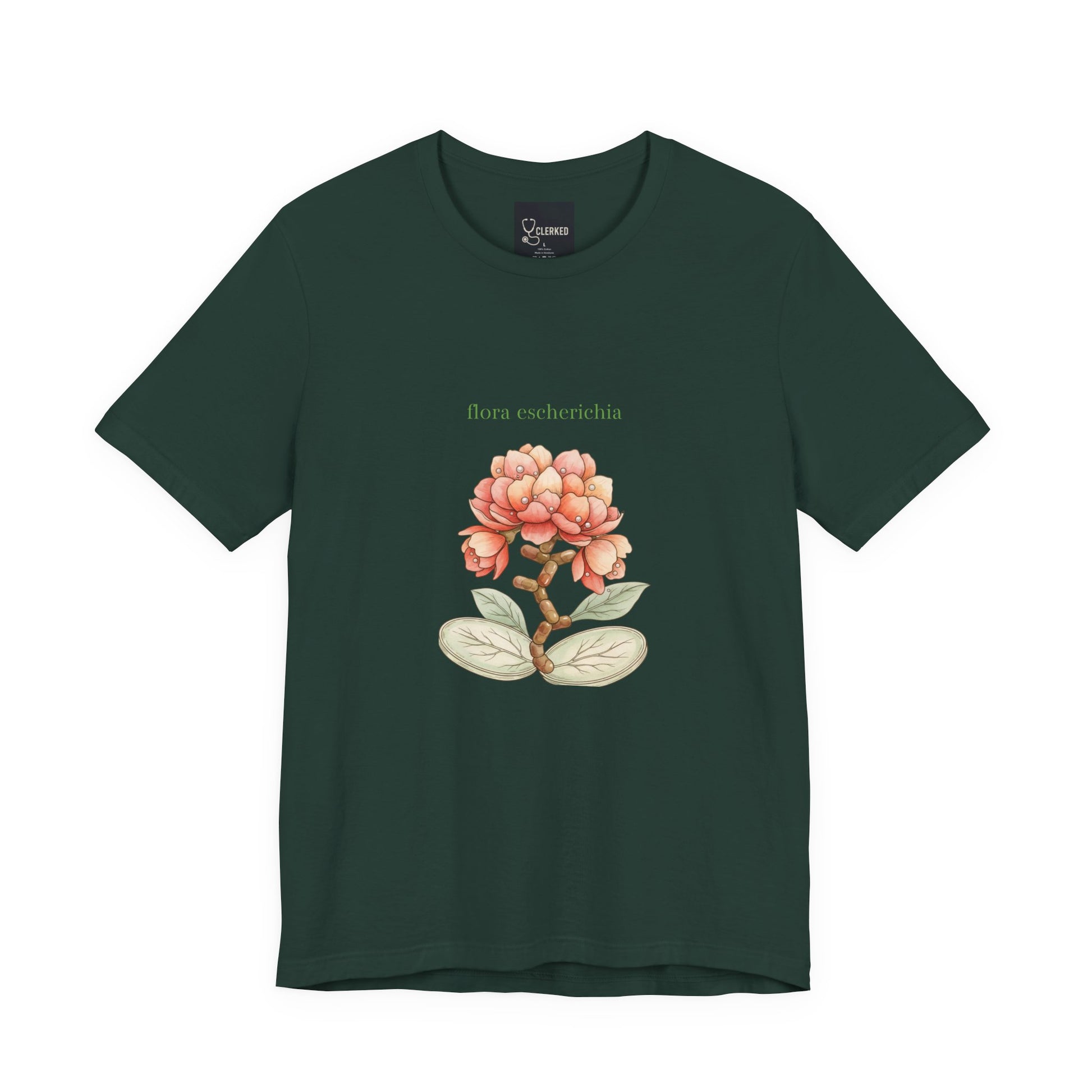 E Coli Botanical Tee Art of Medicine apparel 13