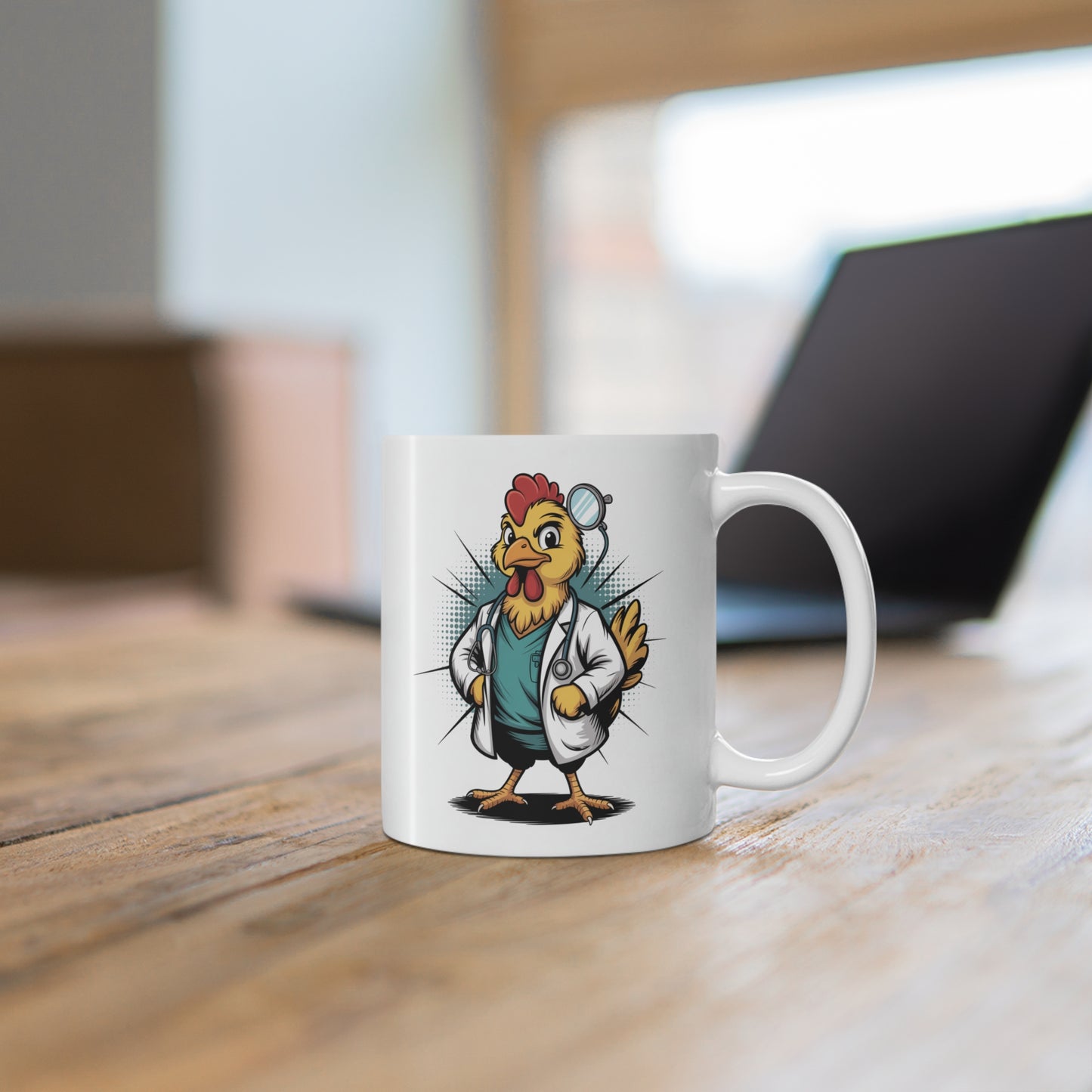 The Freshly Hatched Doctor Mug cute medical gift lifestyle