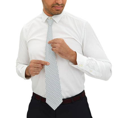 Fine crepitations tie - stethoscope print