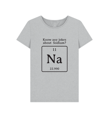Grey Recycled Printed T-Shirt Front