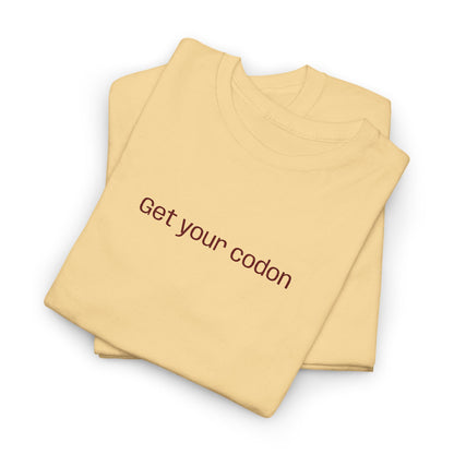 “Get your codon” Embroidered Tee