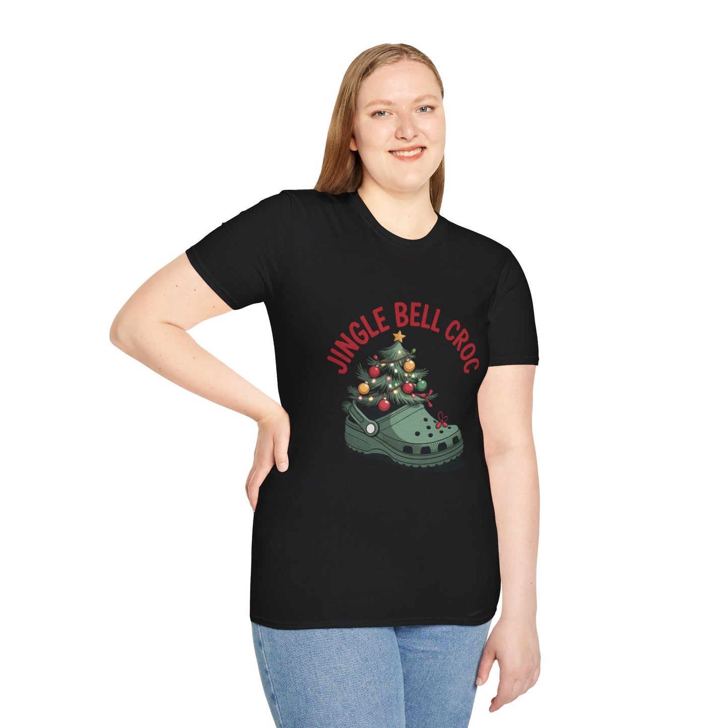 Jingle Bell Croc T-Shirt Art of Medicine holiday apparel