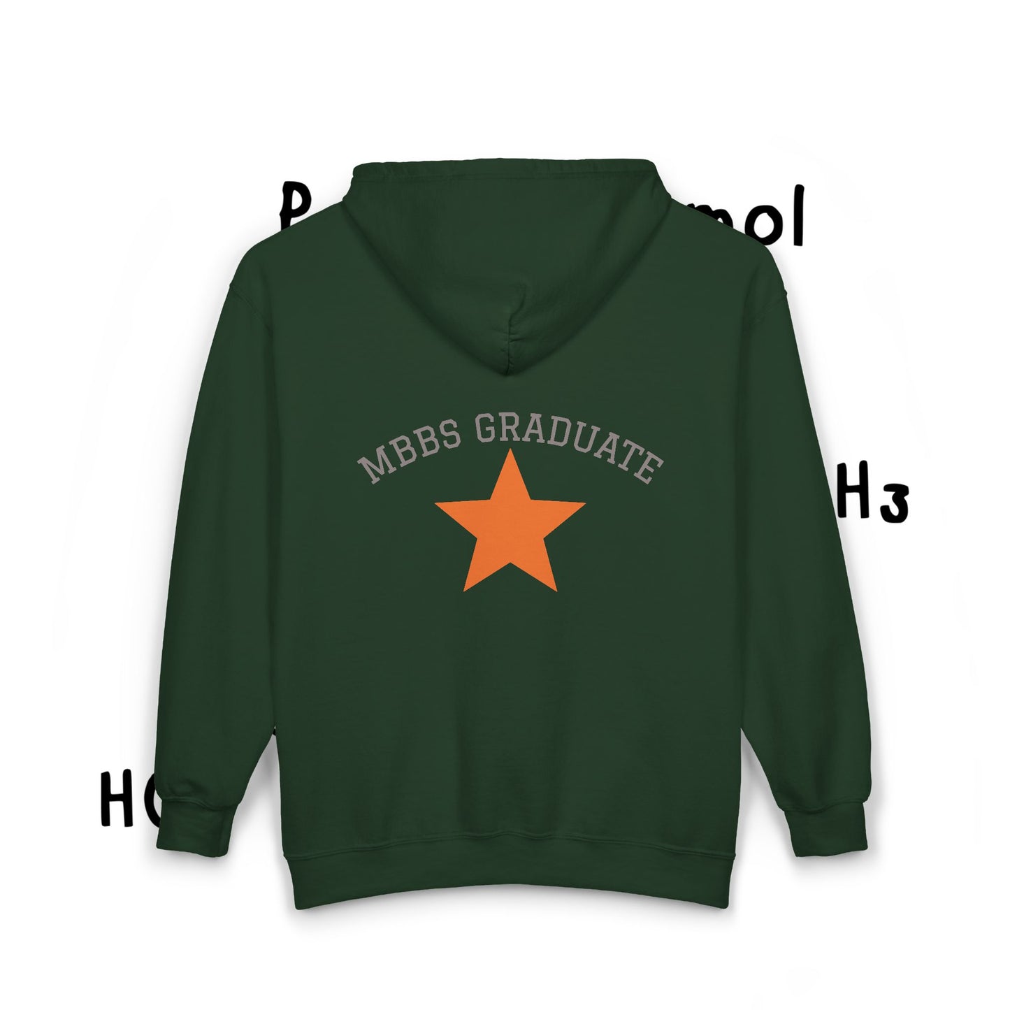 MBBS Graduate Star Hoodie medical graduation star hoodie