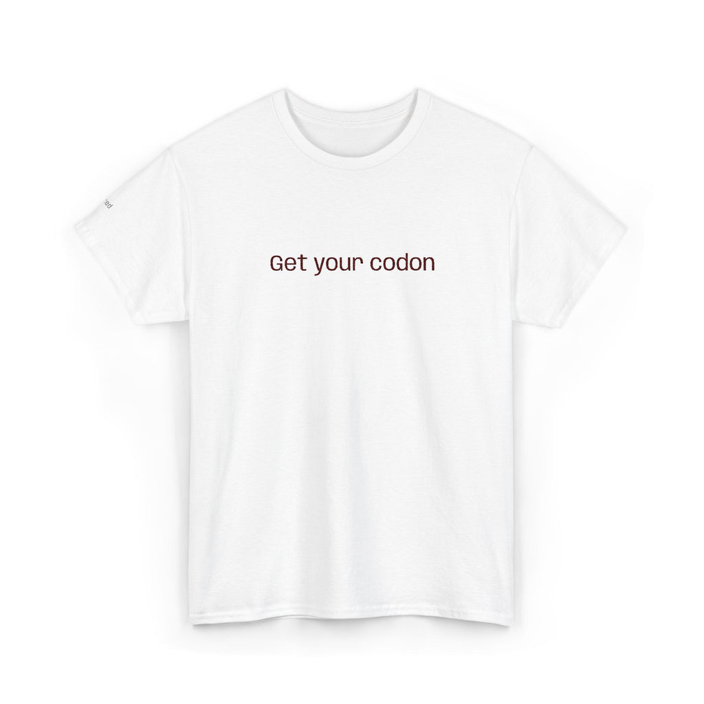 “Get your codon” Embroidered Tee