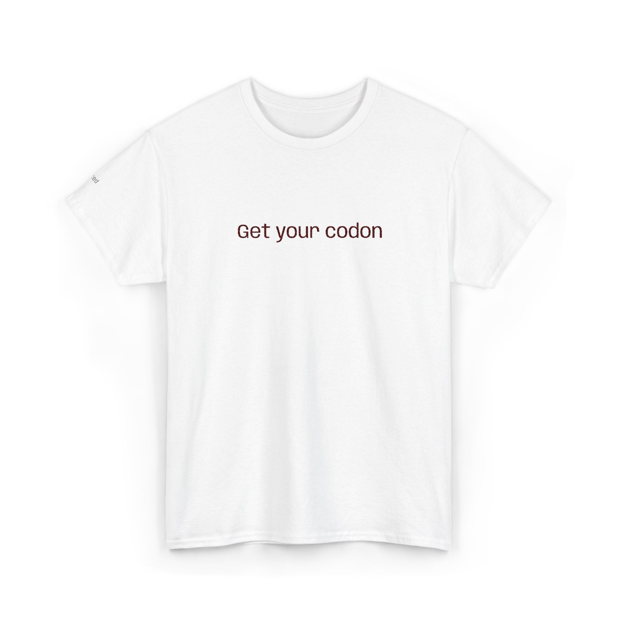 “Get your codon” Embroidered Tee