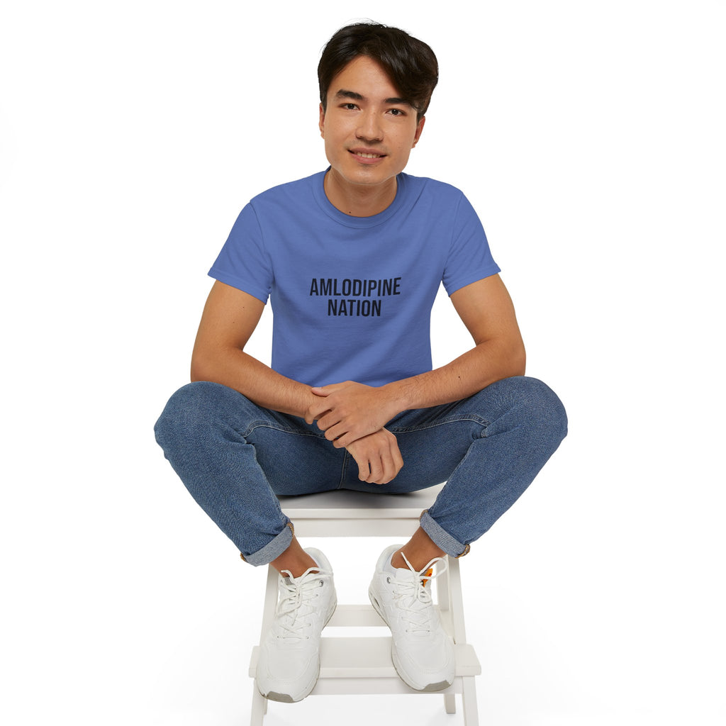 Amlodipine Nation Ca-Blockers Club Medical Humor T-Shirt, the Ward editions - Medical Art Apparel