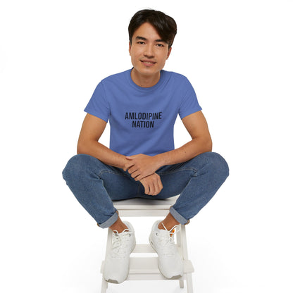 Amlodipine Nation Ca-Blockers Club Medical Humor T-Shirt, the Ward editions - Medical Art Apparel