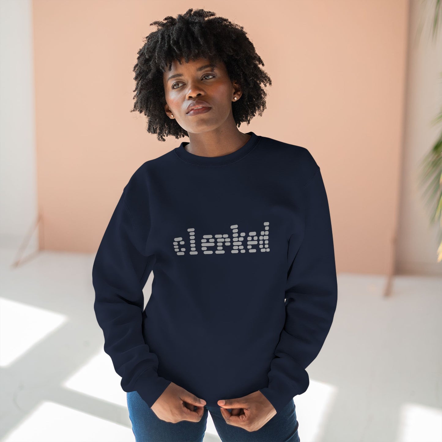 Clerked Logo Crewneck Sweatshirt - Medical Art Apparel