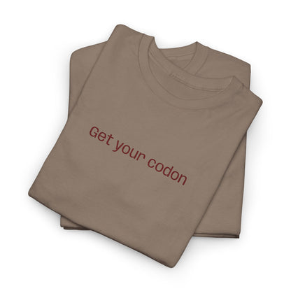“Get your codon” Embroidered Tee