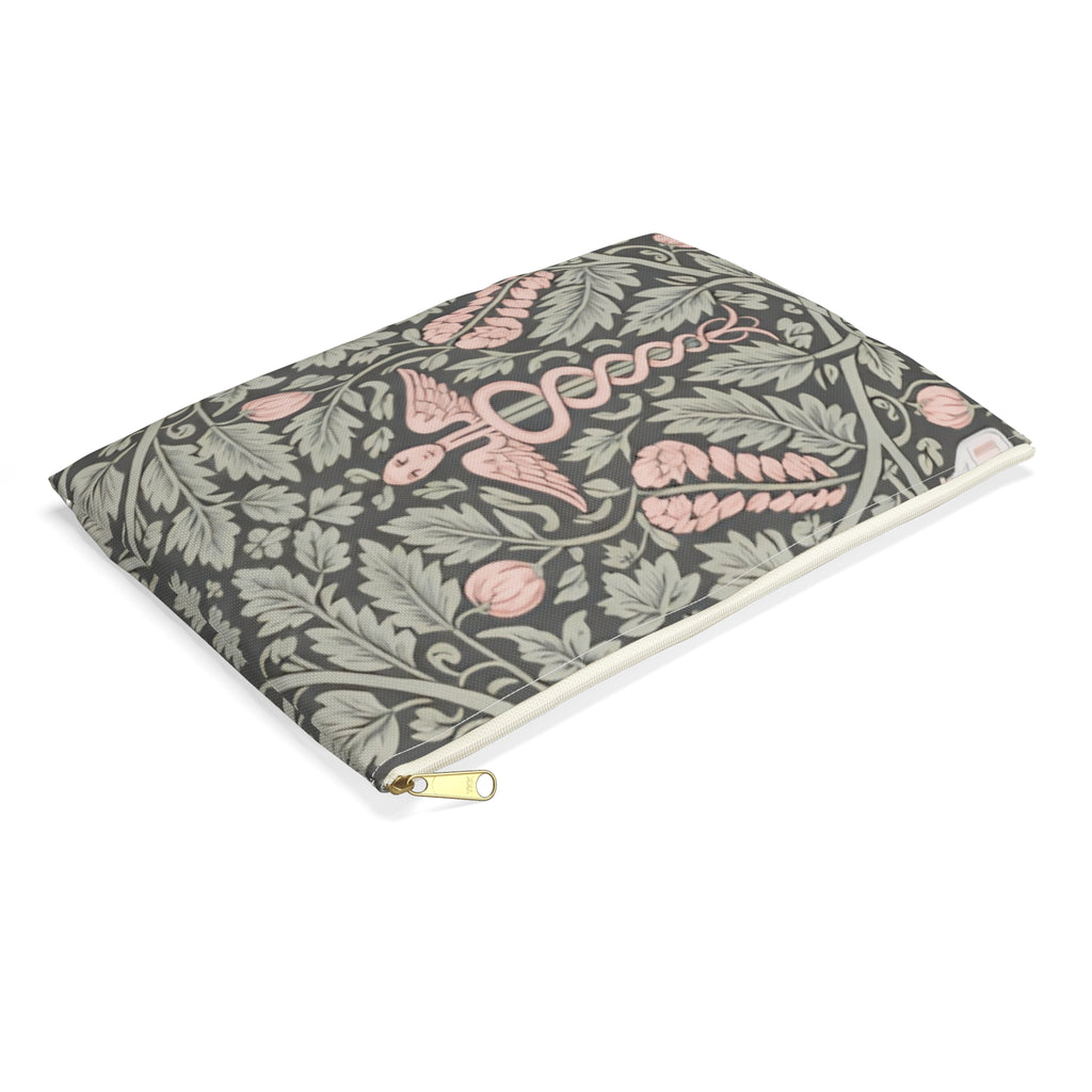 Cauduceus Print Accessory Pouch unique nurse appreciation pouch