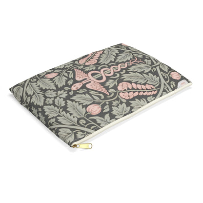 Cauduceus Print Accessory Pouch unique nurse appreciation pouch