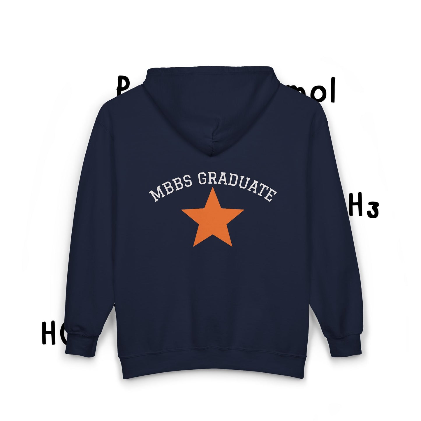 MBBS Graduate Star Hoodie graduate star medical apparel