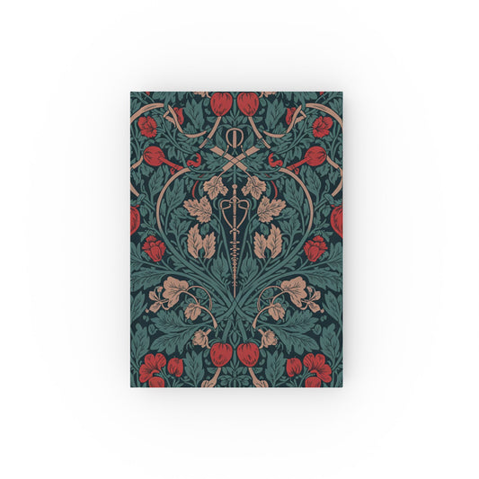 Medical Professional Journal caduceus illustration notebook