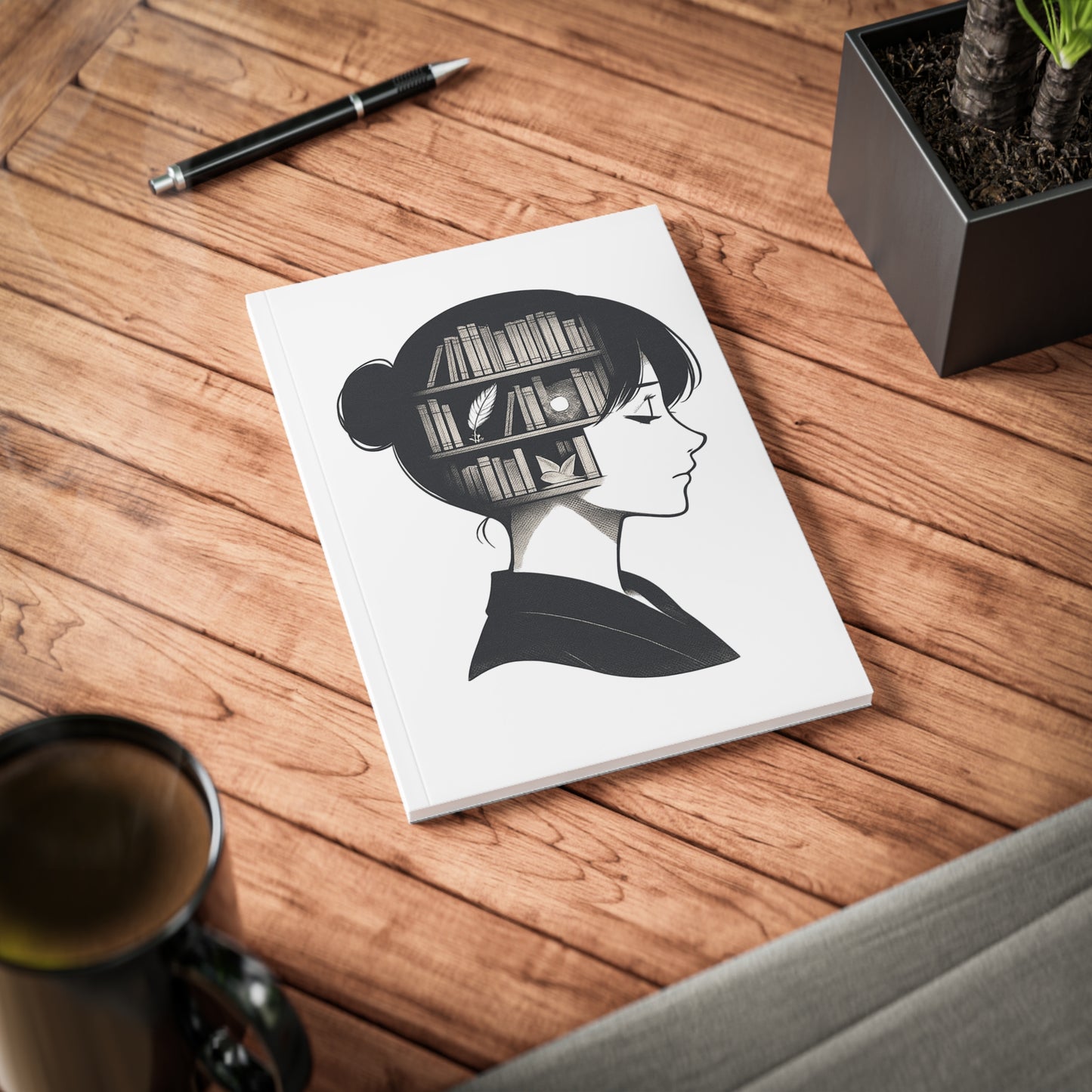 Bookish Mind Notebook unique medical student style notebook