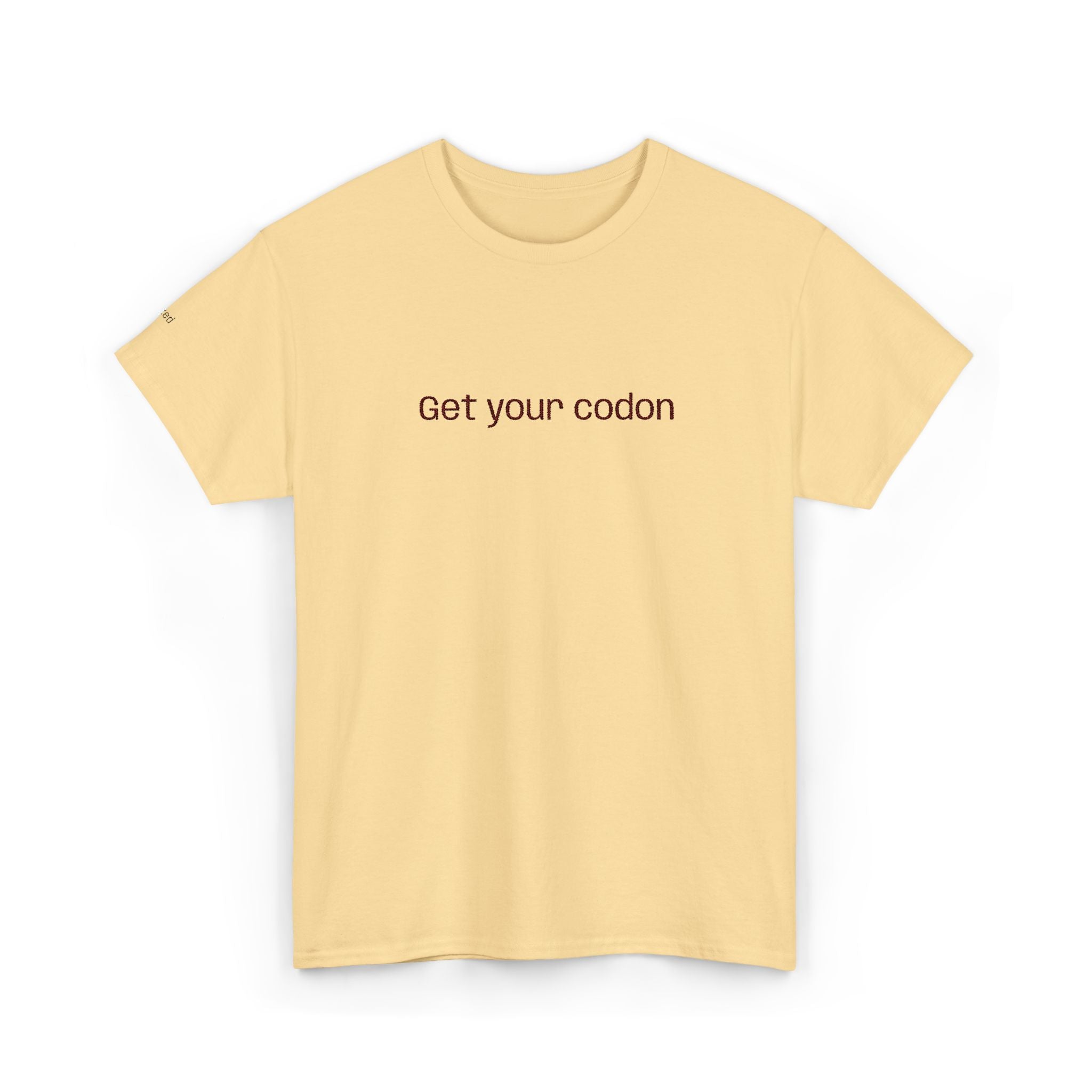 “Get your codon” Embroidered Tee