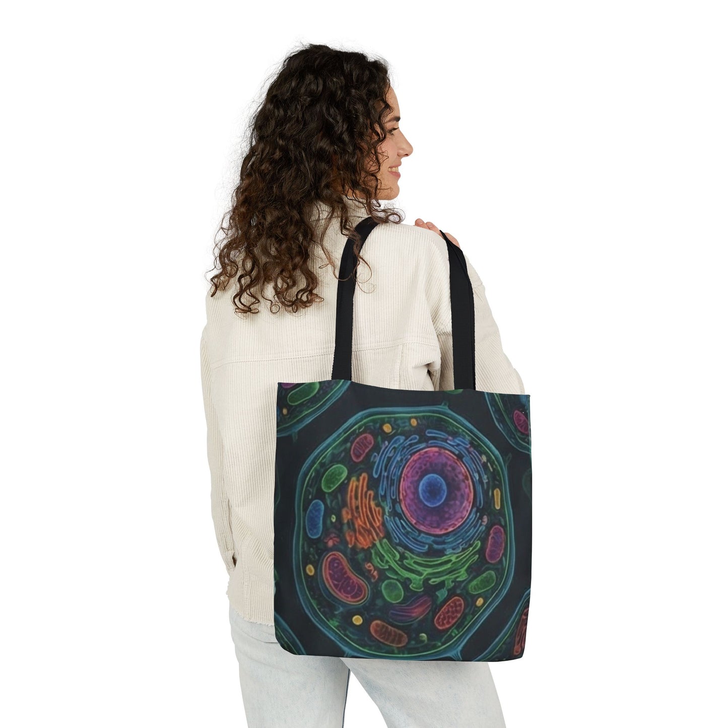 Cell Section Canvas Tote Bag Art of Medicine bag 10