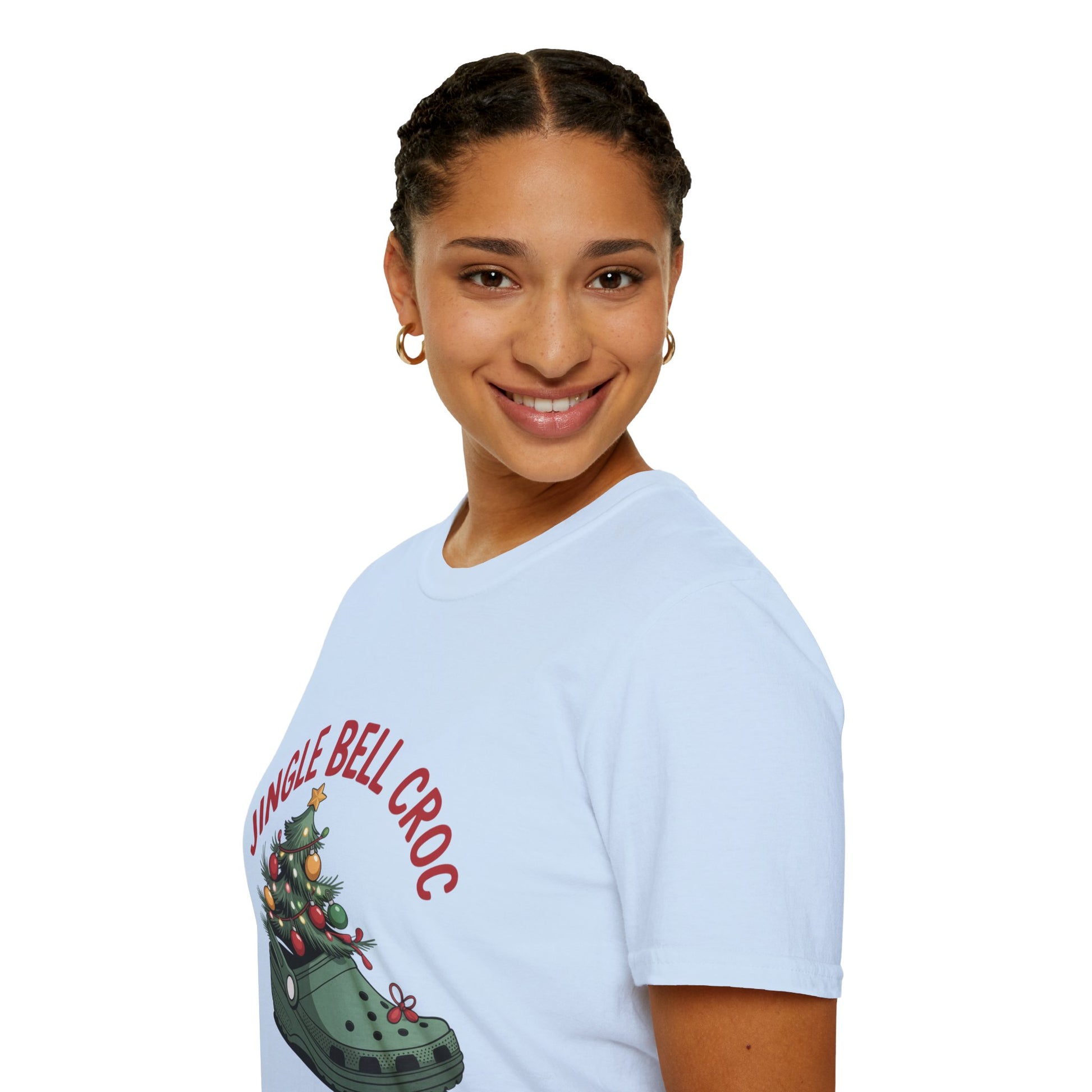Jingle Bell Croc T-Shirt Art of Medicine holiday apparel