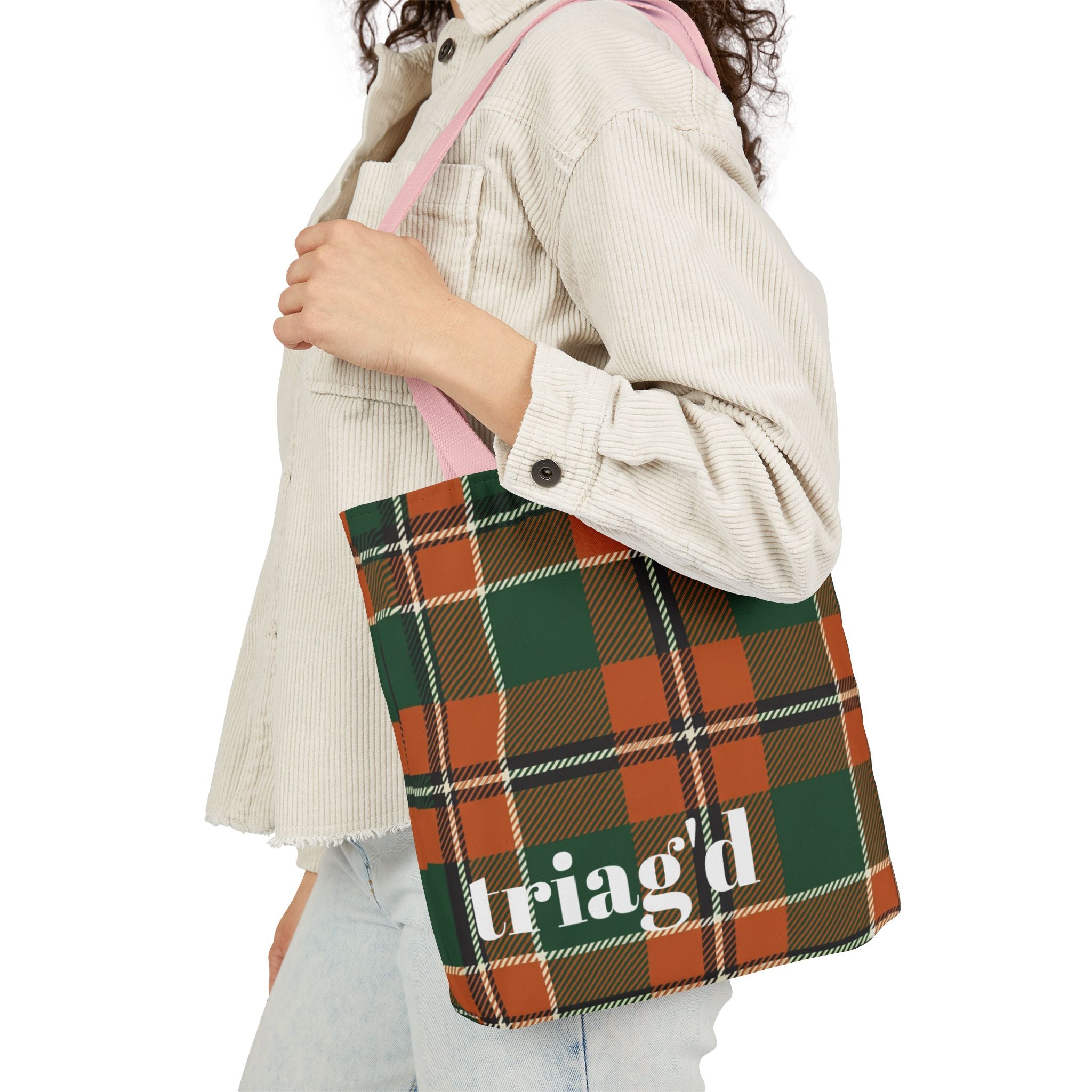 Triag'd Tartan Nurse Tote