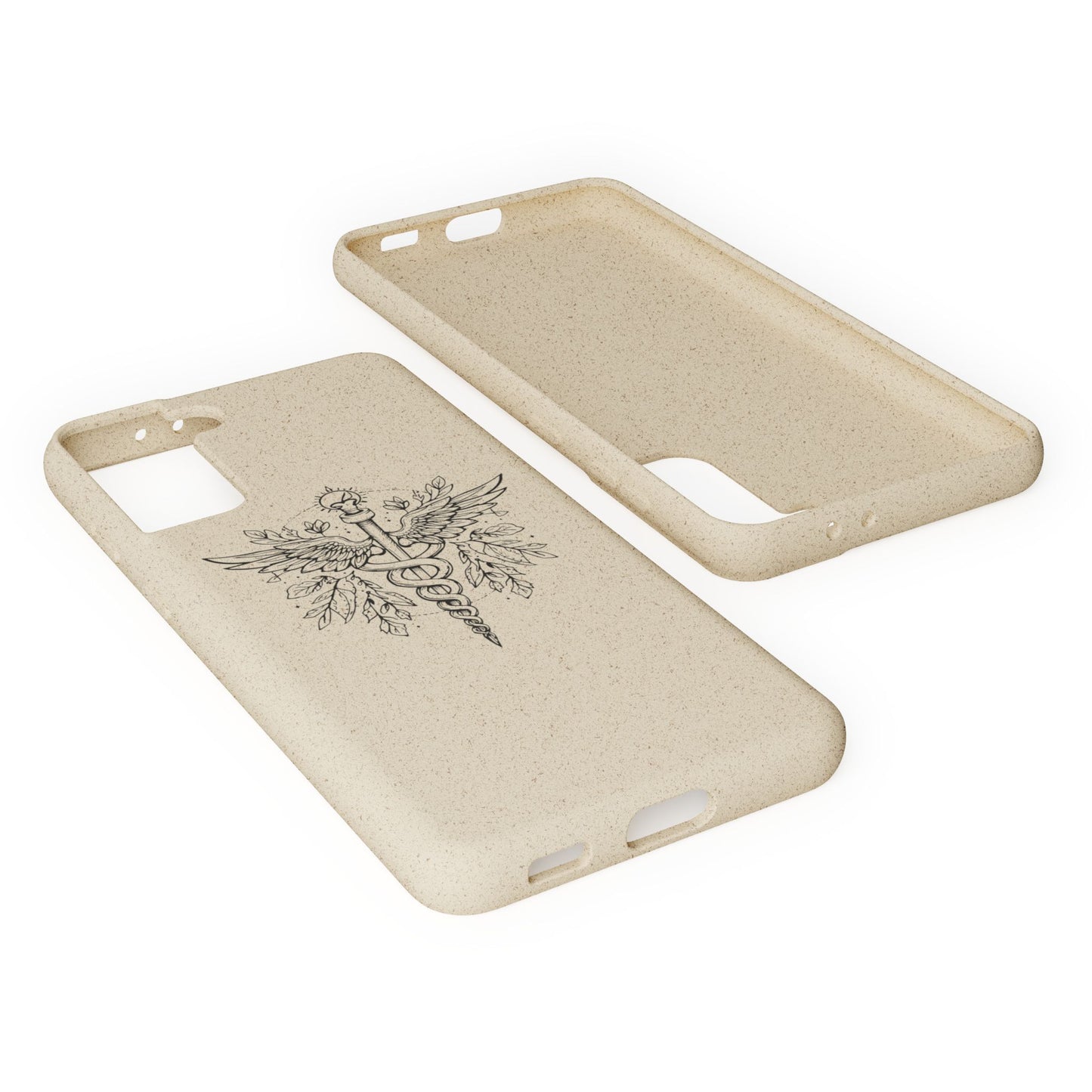 Caduceus Medical Eco-Friendly Phone Biodegradable Cover - Medical Art Apparel