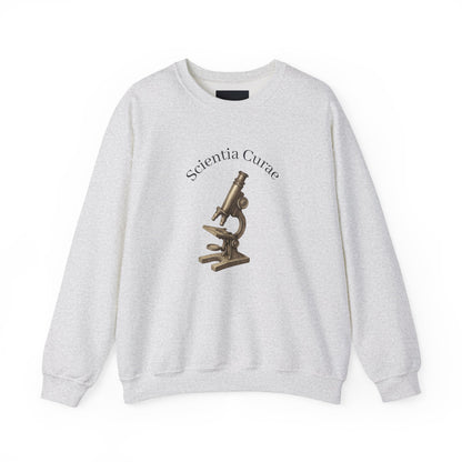 Microscope Science Curiosity Sweatshirt art of medicine apparel