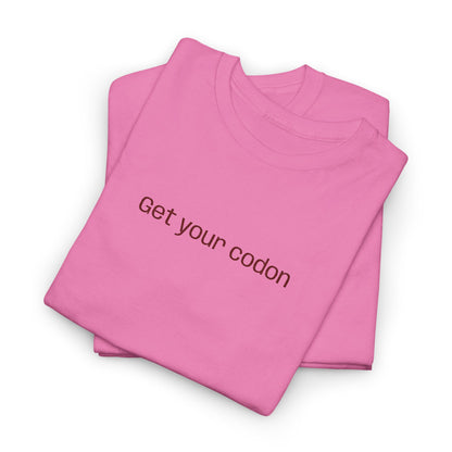 “Get your codon” Embroidered Tee