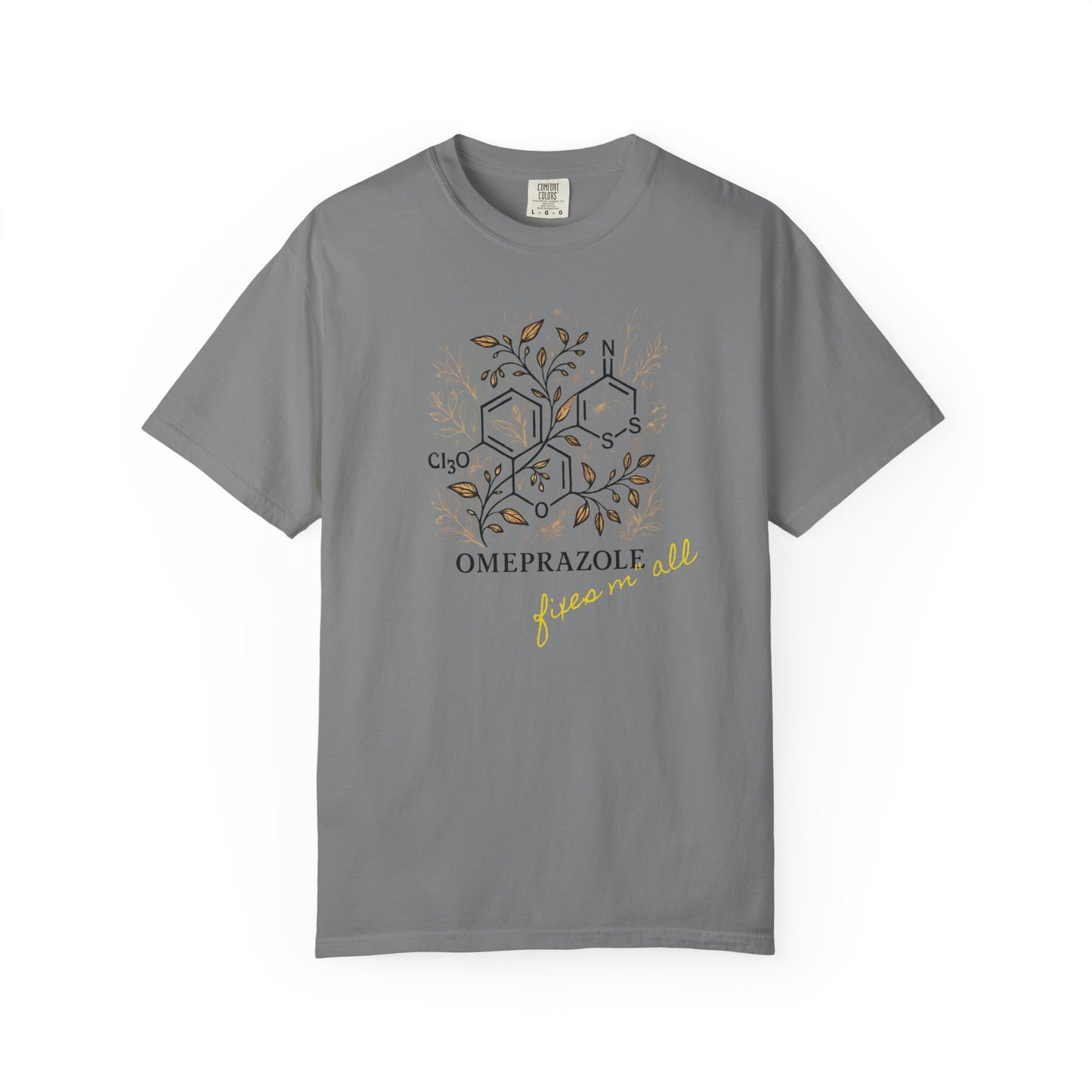 Omeprazole Funny Botanical Pharmacy Tee Art of Medicine apparel 14