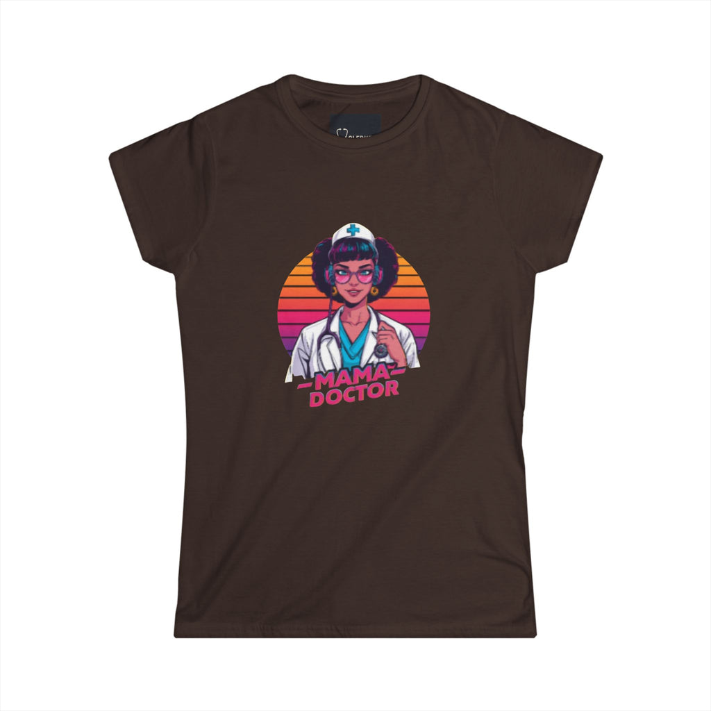Mama Doctor Retrowave Tshirt