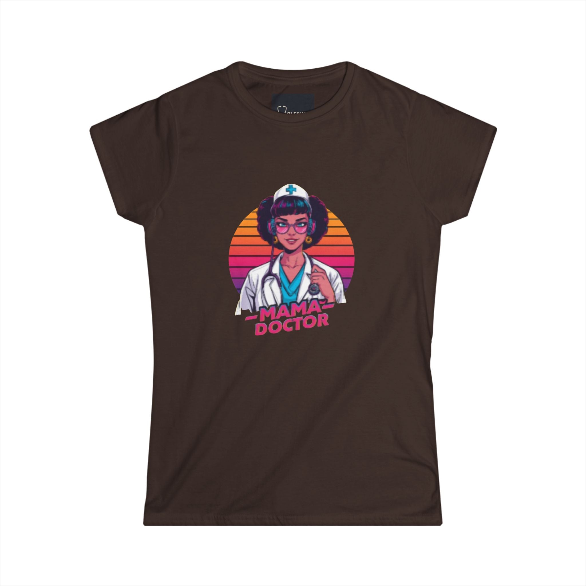 Mama Doctor Retrowave Tshirt