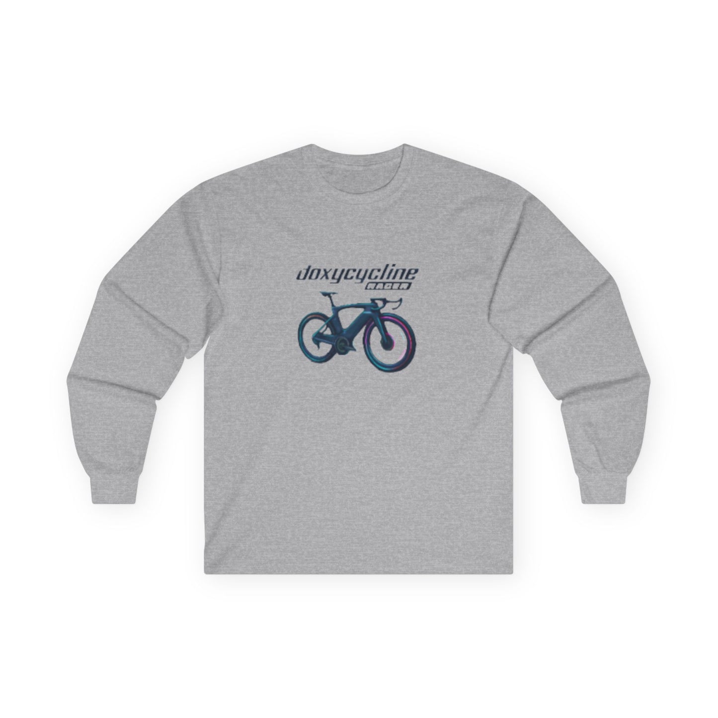 Cycling Doctor Graphic Long Sleeve Tee unique medical student shirt