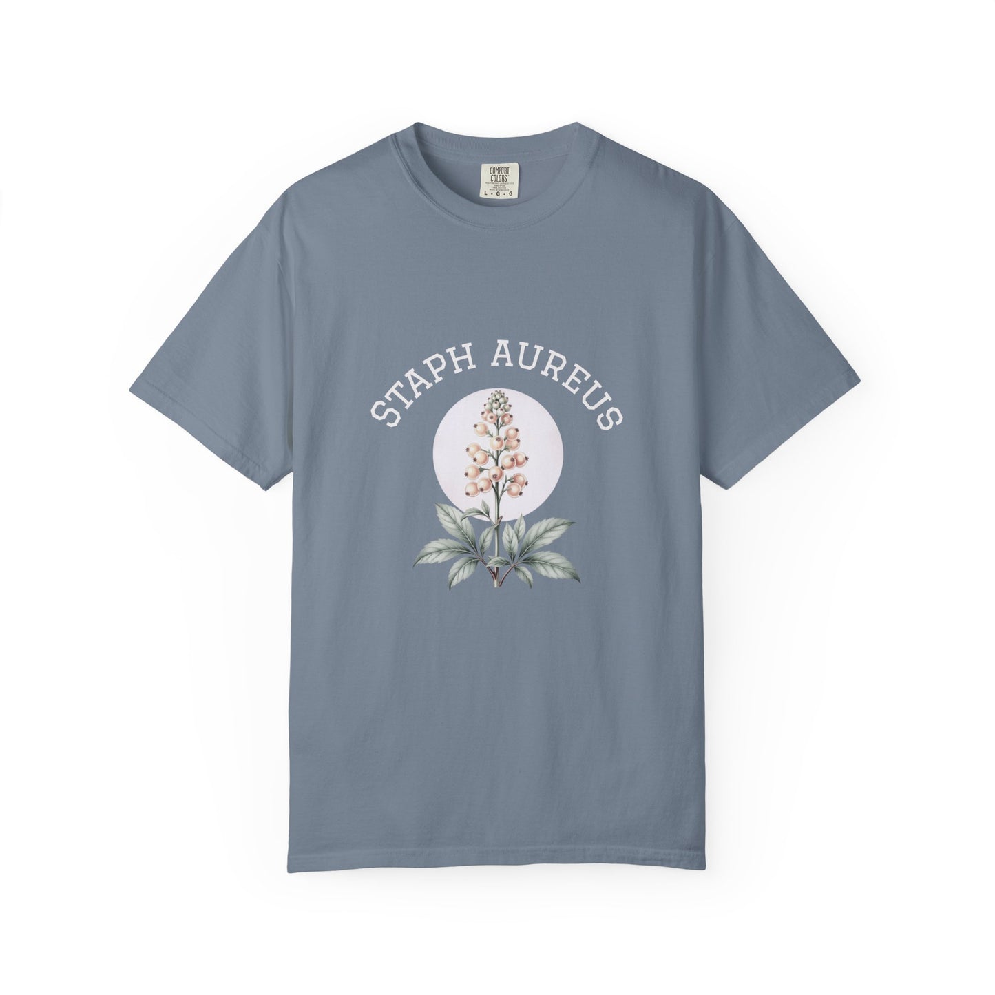 Staph Aureus Botanical Tee Art of Medicine apparel 15