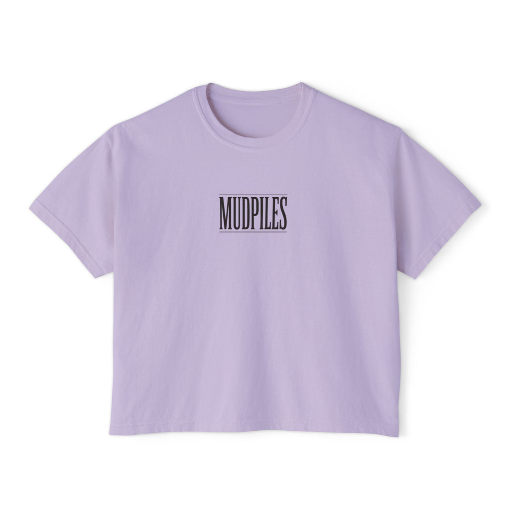 Mudpiles Cropped  T-Shirt or The Anion Gap Tee