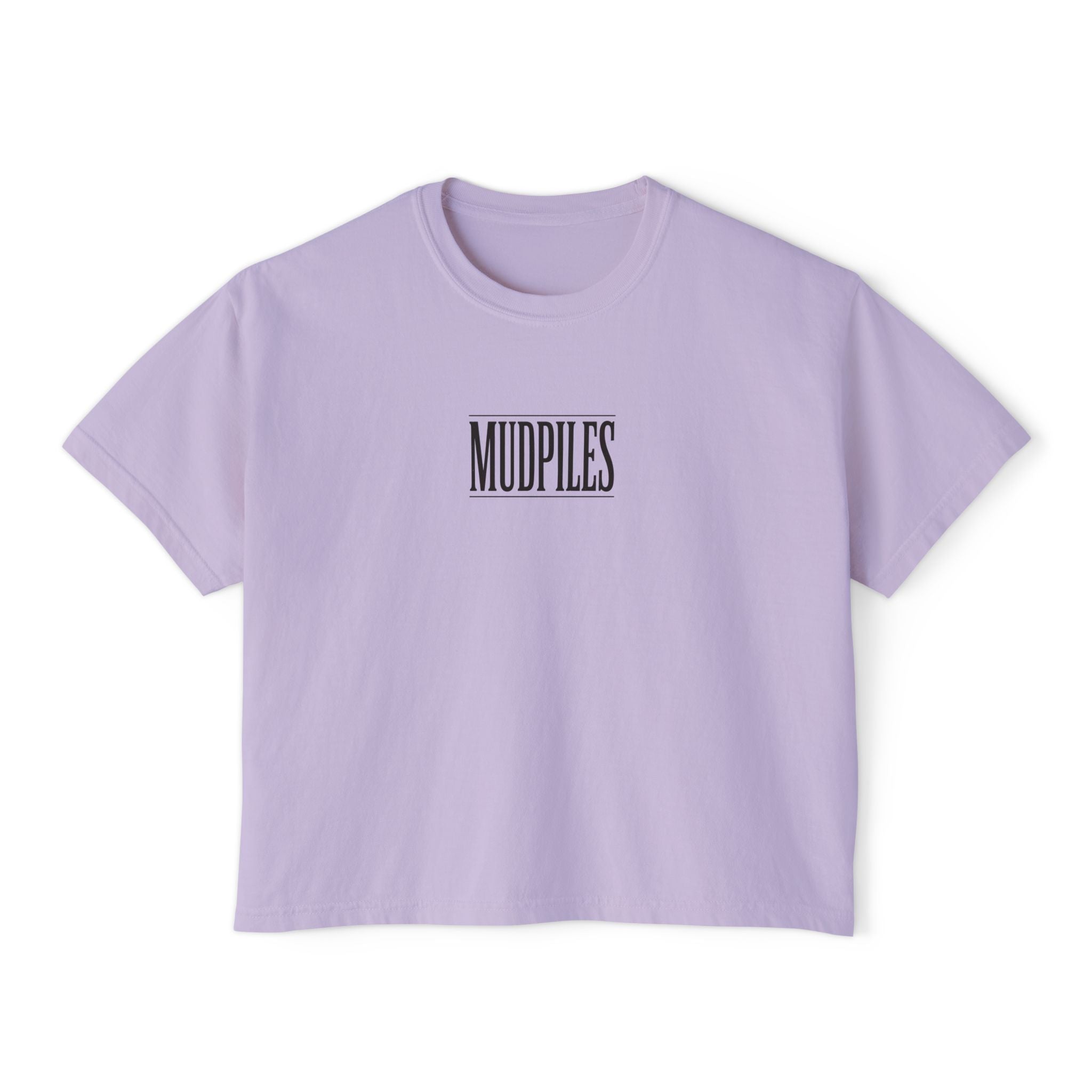 Mudpiles Cropped  T-Shirt or The Anion Gap Tee