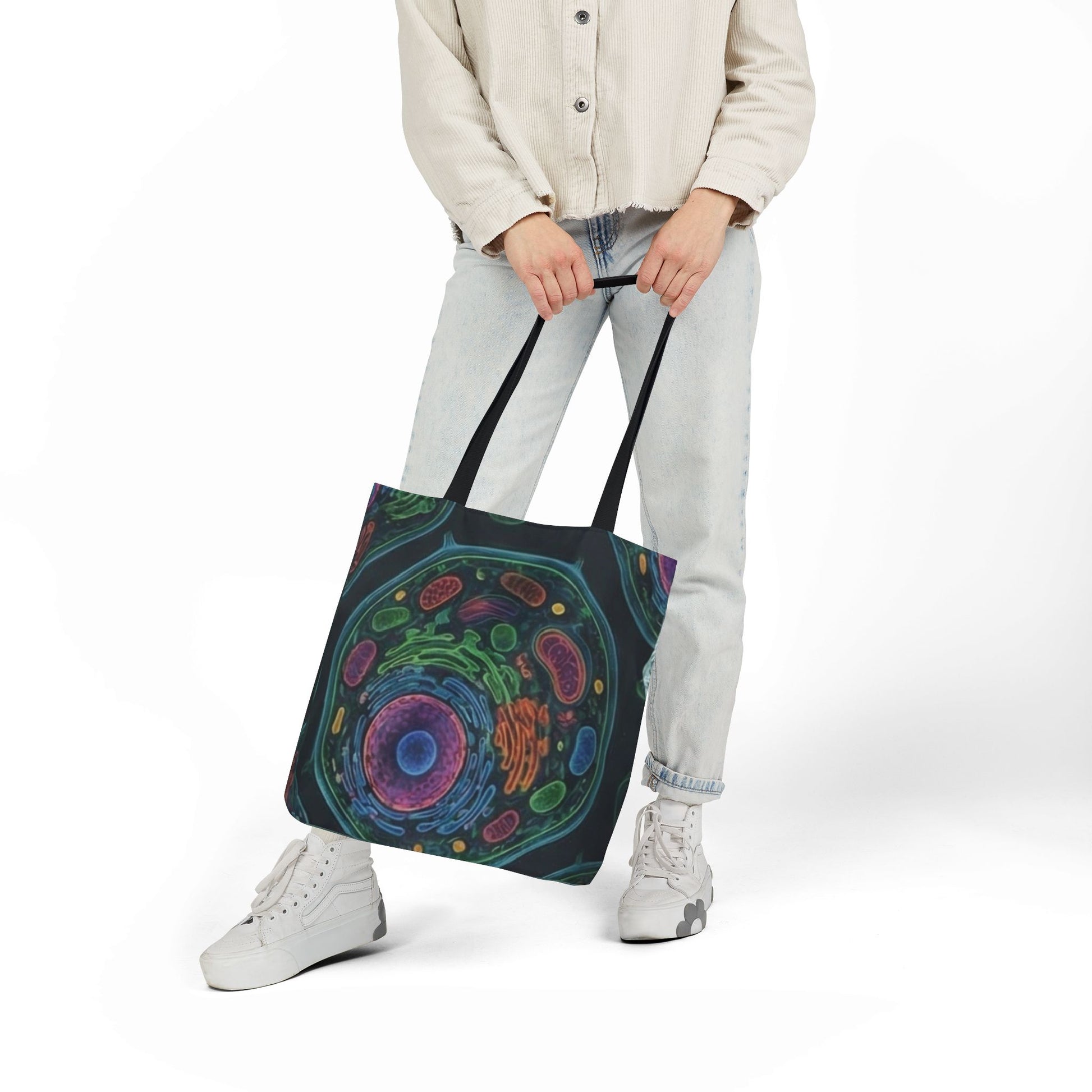 Cell Section Canvas Tote Bag Art of Medicine bag 7