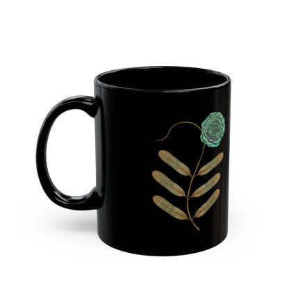 Pseudomonas Black coffee mug- science in bloom