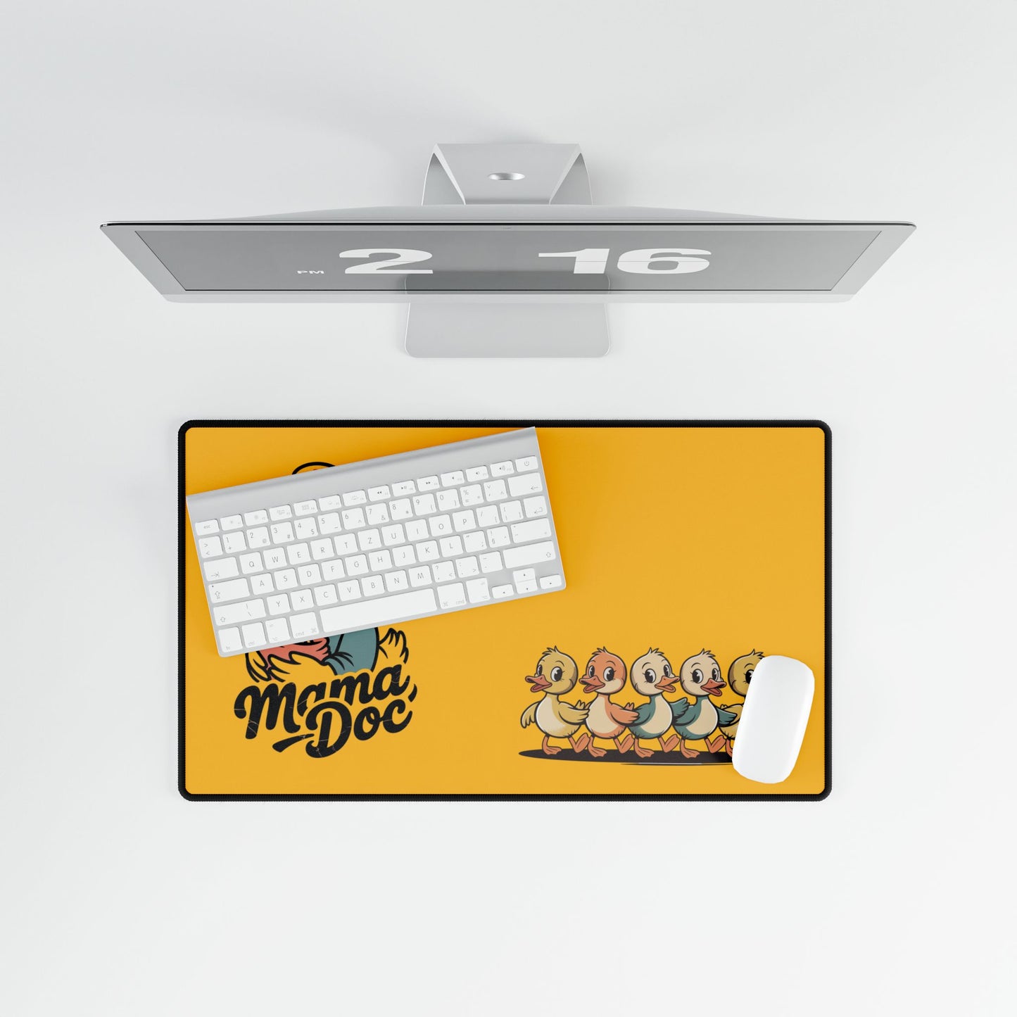 Nurse Desk Mats with Mama Doc Design Art of Medicine office