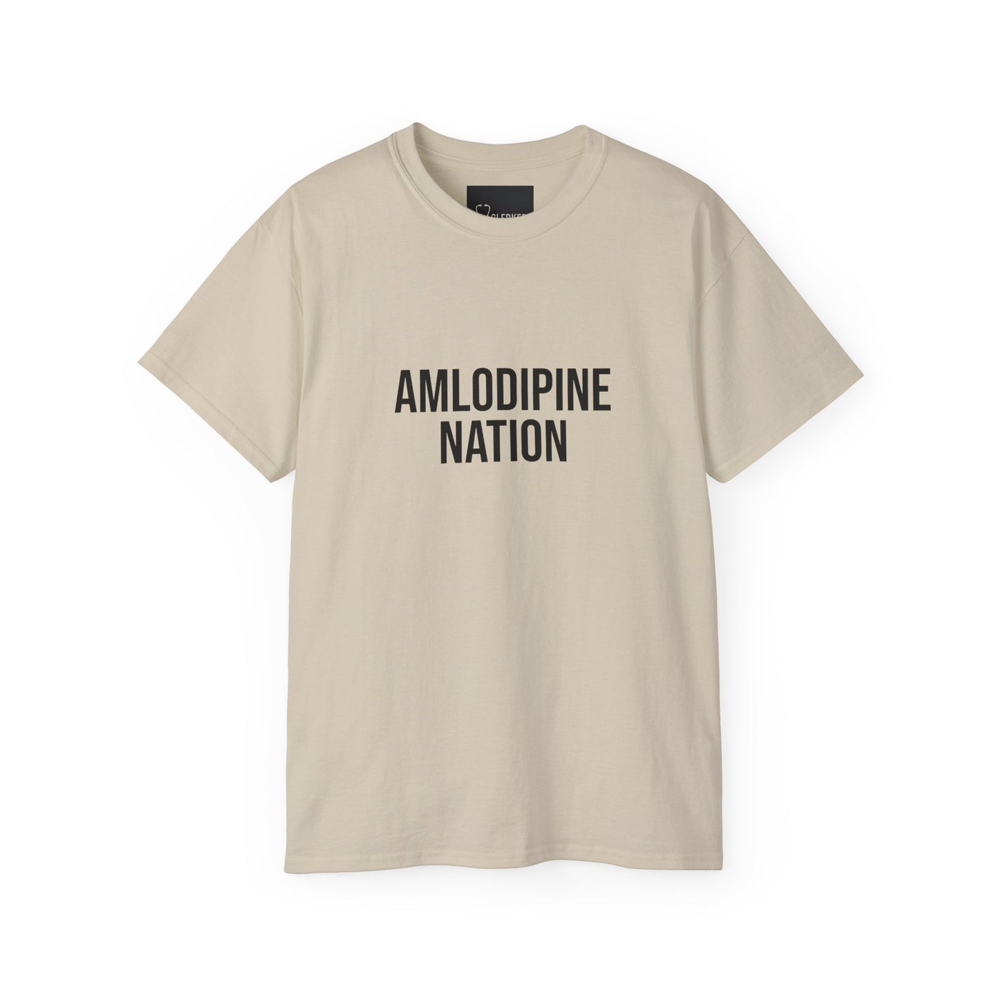 Amlodipine Nation Ca-Blockers Club medical humor shirt detail 4