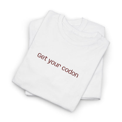 “Get your codon” Embroidered Tee