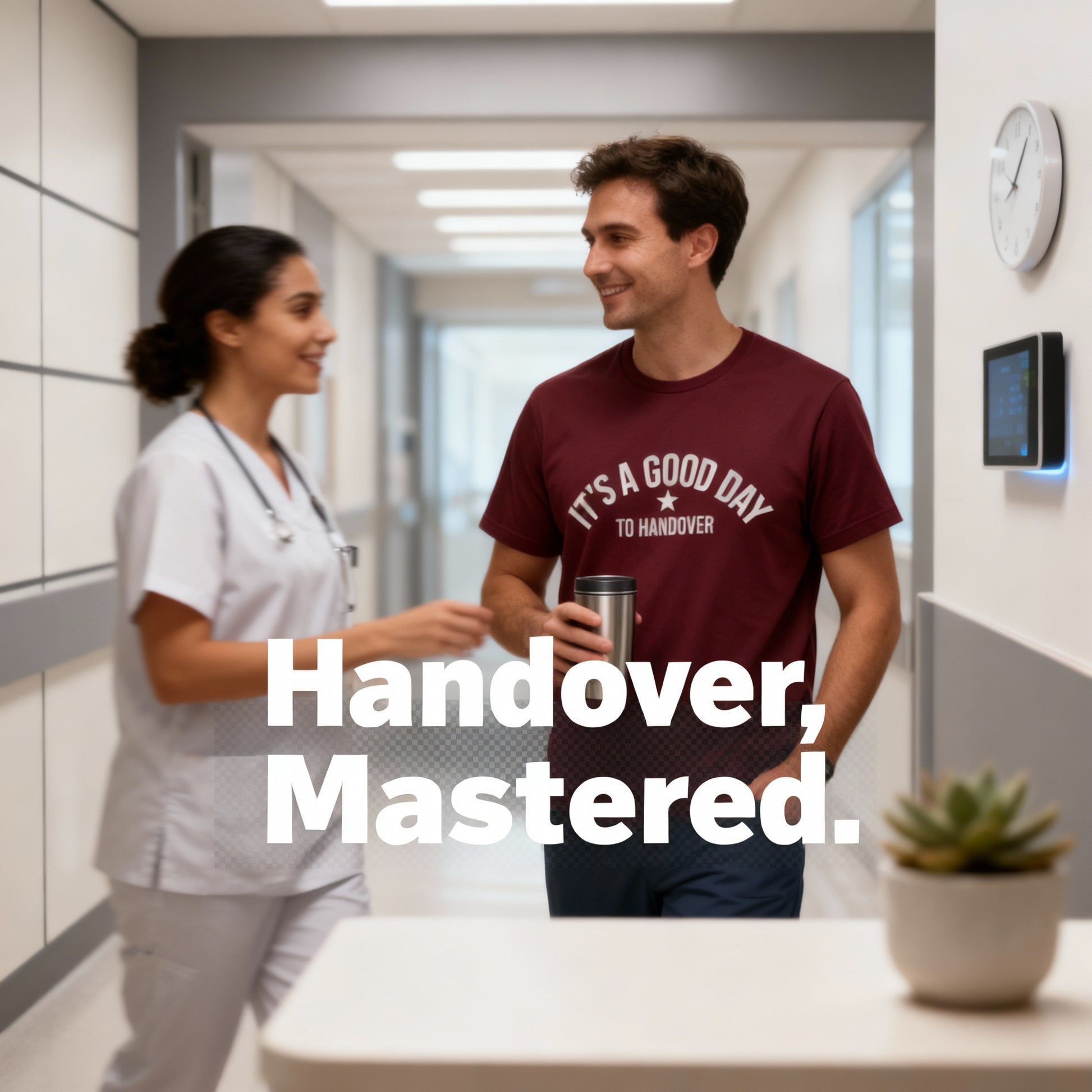 It's a Good Day to Handover Tee unique doctor nurse apparel